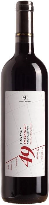 Вино Vinselekt Michlovsky Frankovka  kabinet "Latitude 49" Винселект Михловский  Франковка  кабинет "Латитюд 49" 750 мл