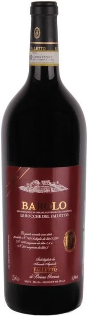 Вино Bruno Giacosa Barolo  Le Rocche dell  Falletto Riserva Бароло Ле Рокке дель Фаллетто Ризерва  2011 1500 мл