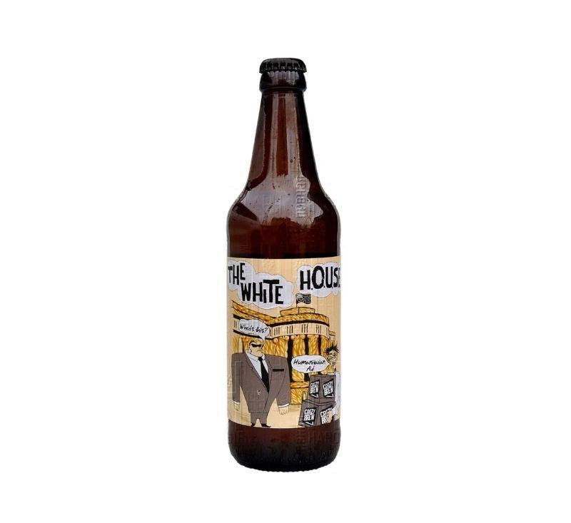Пиво Crazy Brew The White H.O.U.S.E/Крейзи Брю "Белый дом 500 мл