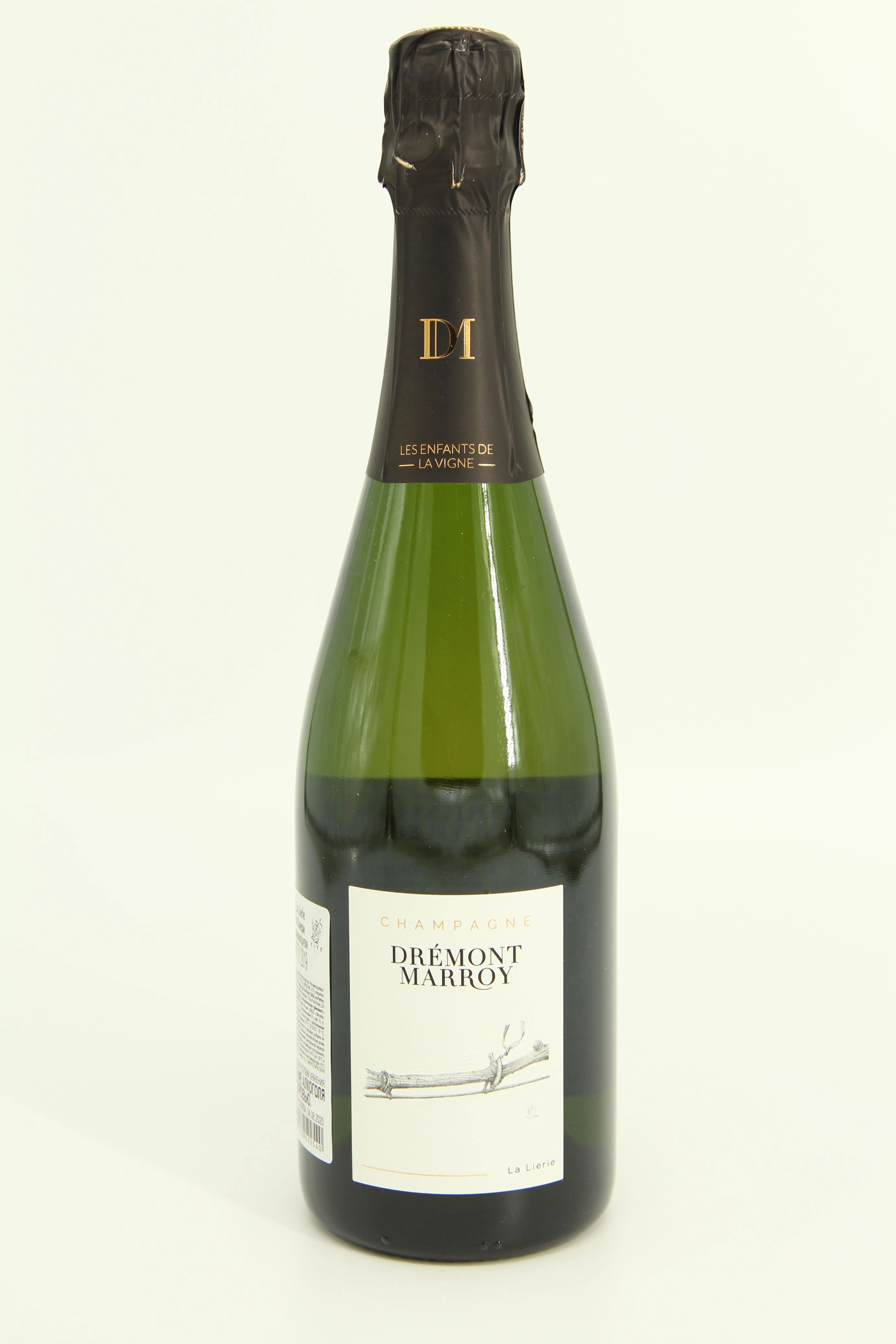 Шампанское Champagne Dremont Marroy La Lierie 2019 750 мл 12,5%