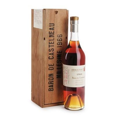 Арманьяк Armagnac Baron de Castelneau  1966 700 мл