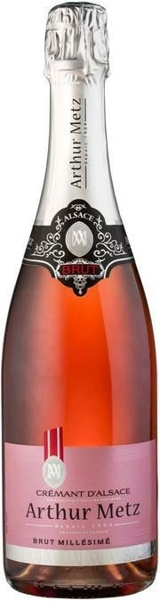 Вино игристое  Arthur Metz Cremant d'Alsace Brut Rose 750 мл