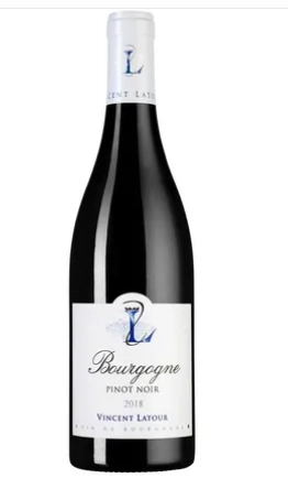ВиноDomaine Vincent Latour Bourgogne Pinot Noir Домен Винсен Латур  Бургонь Пино Нуар  2018  750 мл