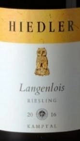 Вино Hiedler Langenlois  Riesling  2019  750 мл
