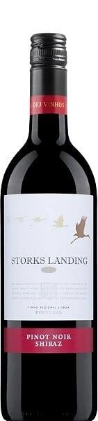 Вино Storks landing Pinot noir - Shiraz Lisboa region Сторкс ландинг Пино нуар - Шираз регион Лиссабон красное полусухое 2019 750 мл
