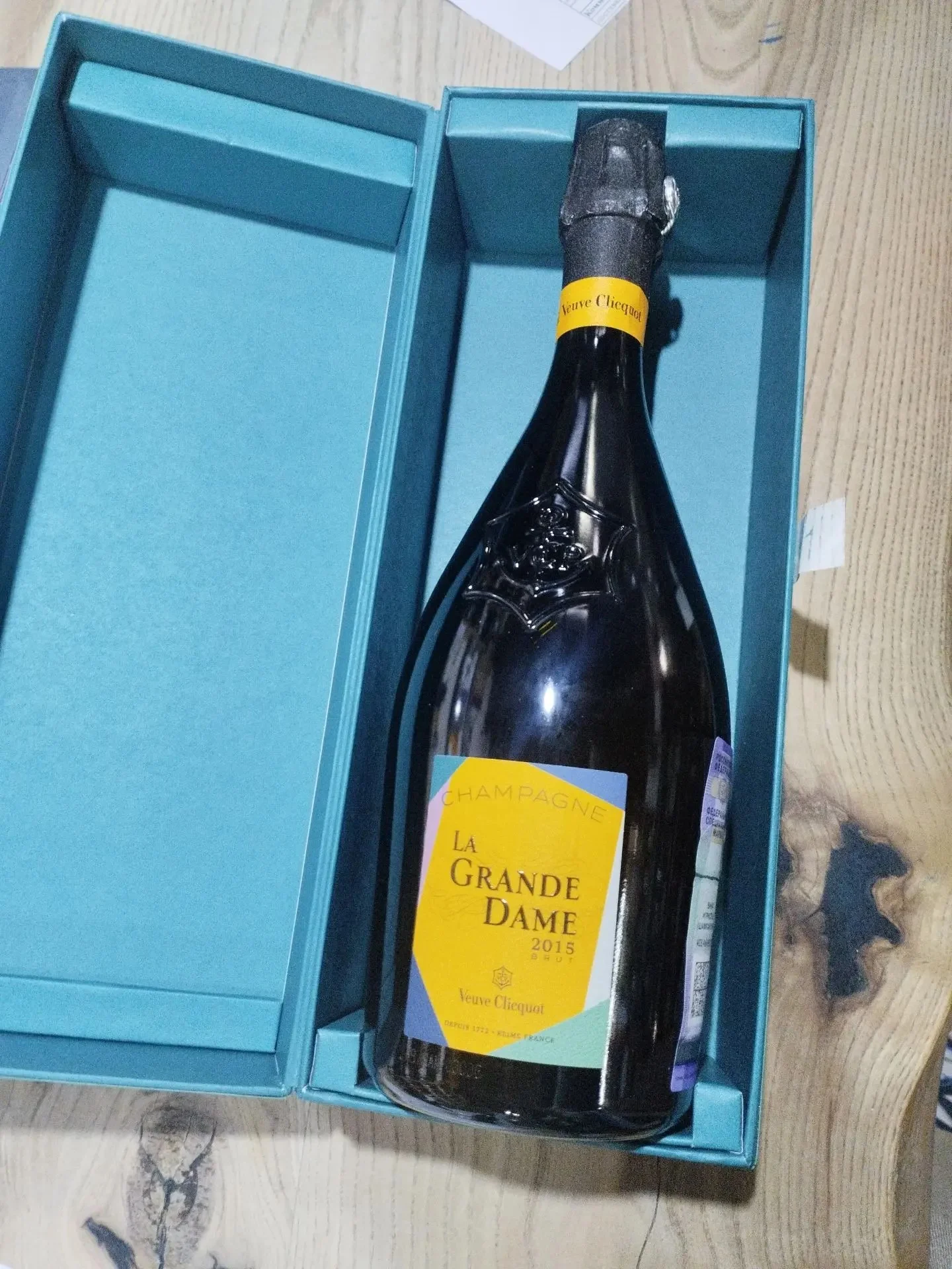 Шампанское Veuve Clicquot Ponsardin La Grande Dame vintage gift box  2015 750 мл