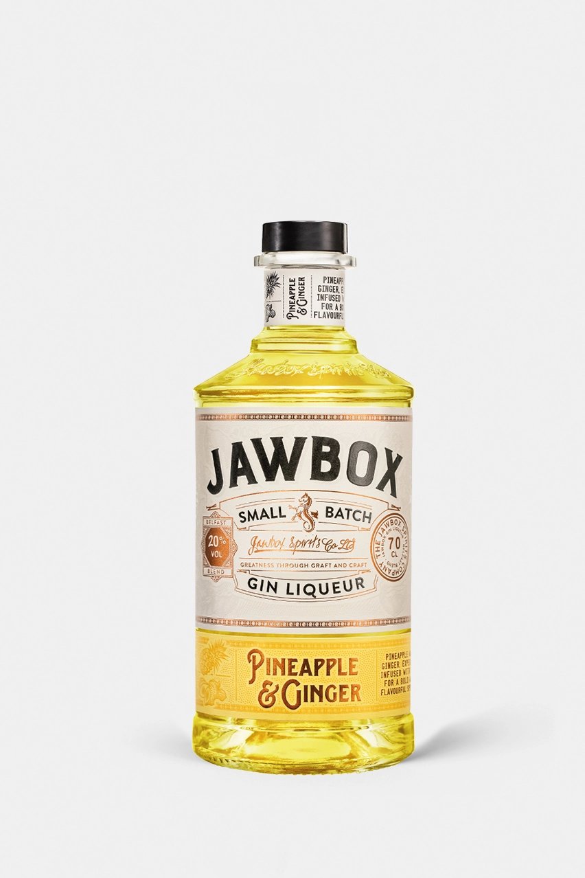 Ликер Джиновый  Jawbox Pineapple and Ginger 700 мл