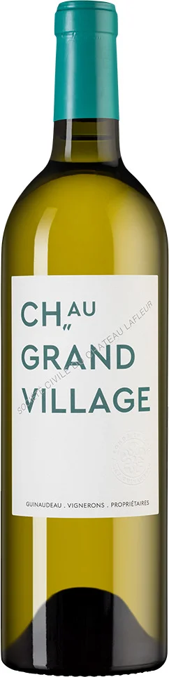 Вино Chateau Grand Village Blanc Bordeaux  2023  750 мл 
