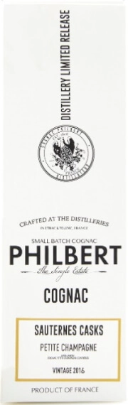 Коньяк Cognac Philbert  "Rare Cask Finish" Petite Champagne AOC Sauternes   700 мл