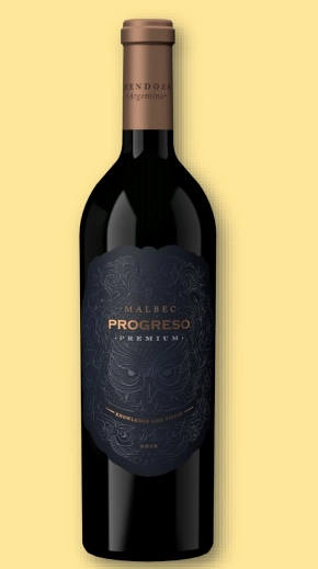 Вино Progreso Mendosa Premium Malbec Прогресо Мендоса Премиум Мальбек 750 мл