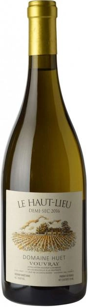 Вино Domaine Huet Le Haut-Lieu Sec  Vouvray AOC    2016  750 мл