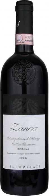 Вино Montepulciano d’Abruzzo Riserva Zanna Colline Teramane DOCG 2017  750 мл