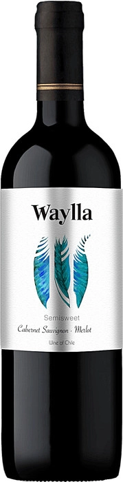 Вино  Waylla  Cabernet Sauvignon-Merlot  Central Valley DO   750 мл