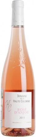 Вино Domaine du Petit Clocher AOC Rose d'Anjou Domaine de la Haute Coudraie semi dry 2017 750 мл