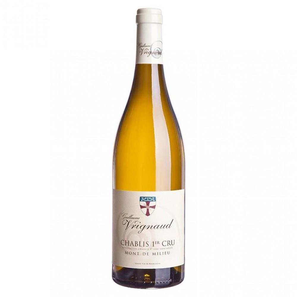 Вино  Guillaume Vrignaud  Chablis 1er Cru Mont de Milieu   2018 750 мл