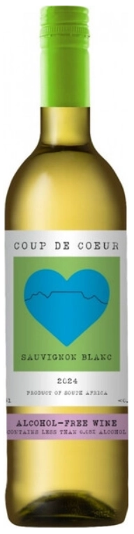 Безалкогольное вино Coup de Coeur Sauvignon Blanc Alcohol-Free  2024  750 мл
