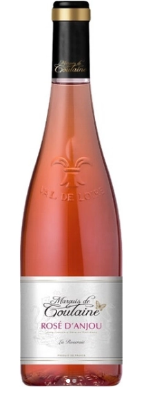 Вино Marquis de Goulaine Rose d'Anjou AOC  2023 750 мл  11,5%