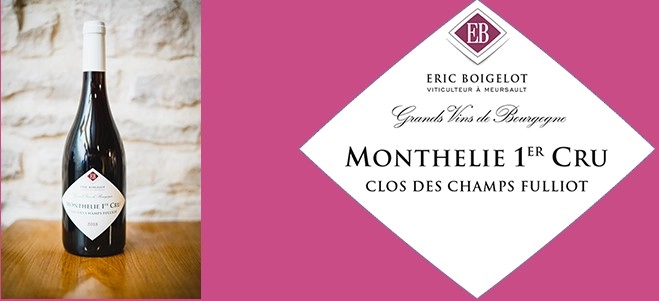 Вино ERIC BOIGELOT Monthélie Clos des Champs Fulliot 1er Cru 2020 750 мл 13,5%