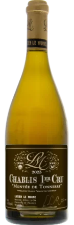Вино Lucien Le Moine Chablis Premier Cru Montee de Tonnerre  2023  750 мл