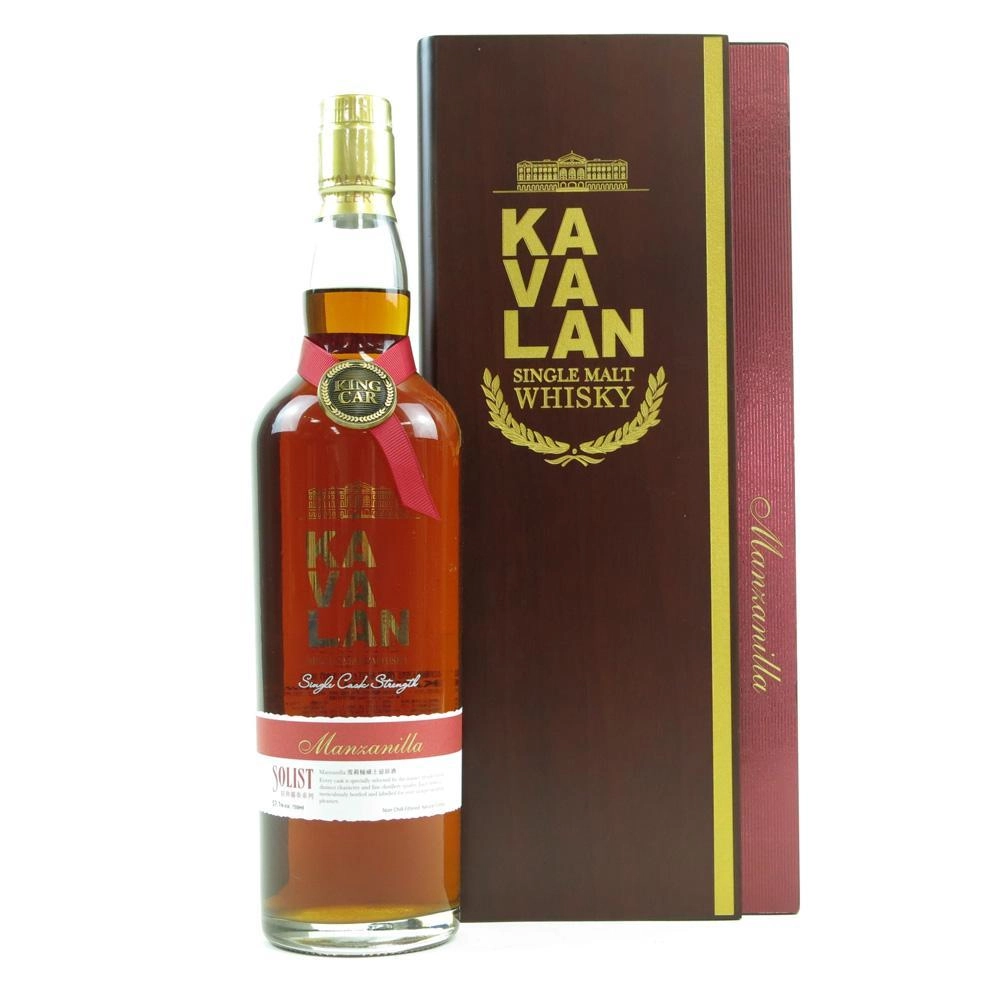 Виски Kavalan Solist Manzanilla Single Cask Strength 58,6% gift box  700 мл