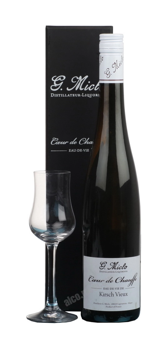 Ликер G Miclo Eau de vie de Kirsch Vieux Coeur de Chauffe 700 мл
