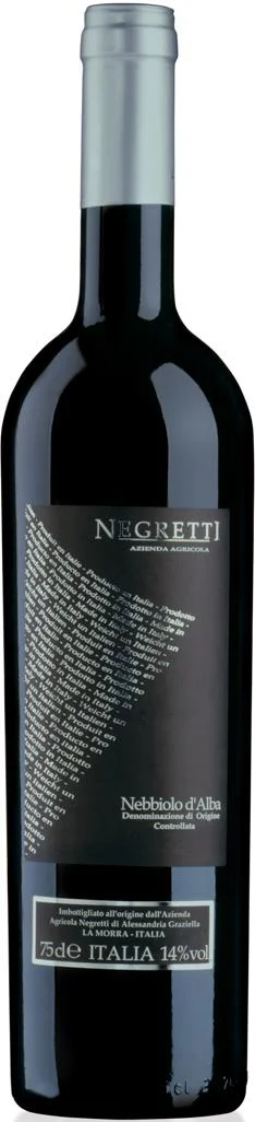 Вино Negretti Nebbiolo d'Alba Негретти Неббиоло д'Альба 2013 750 мл