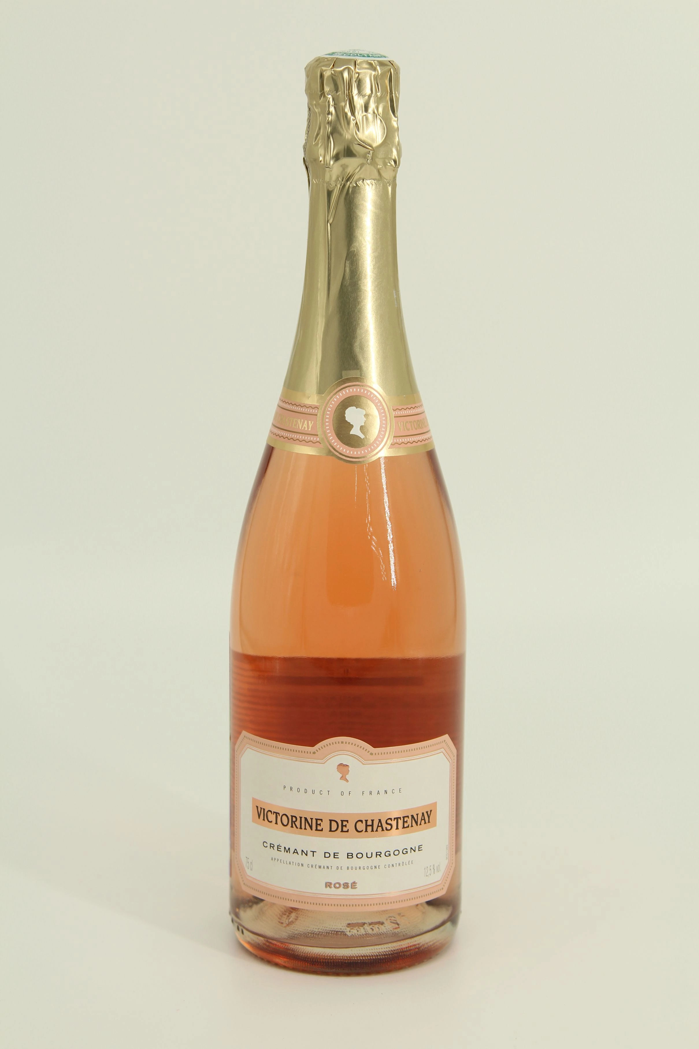 Игристое вино Victorine de Chastenay Rose Crеmant de Bourgogne AOC 2021 750 мл 12,5%