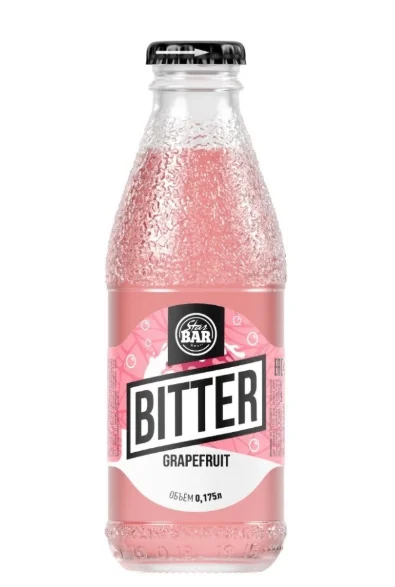 Напиток газированный  Старбар Биттер Грейпфрут  в стеклянной бутылке 175 мл