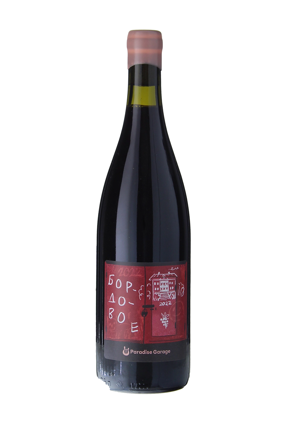 Вино   Paradise Garage   Парадайз  Гараж Бордовое 2022  750 мл 12,3 %