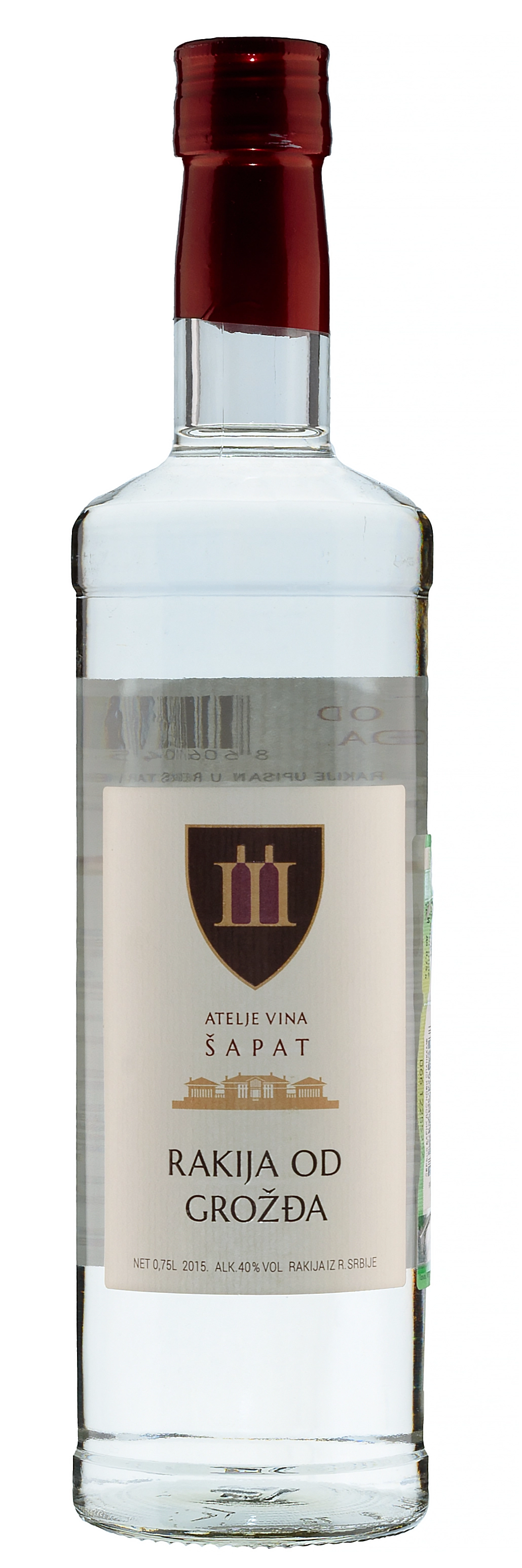 Бренди Atelje Vina Sapat Rakija od Grozda   2015  750 мл