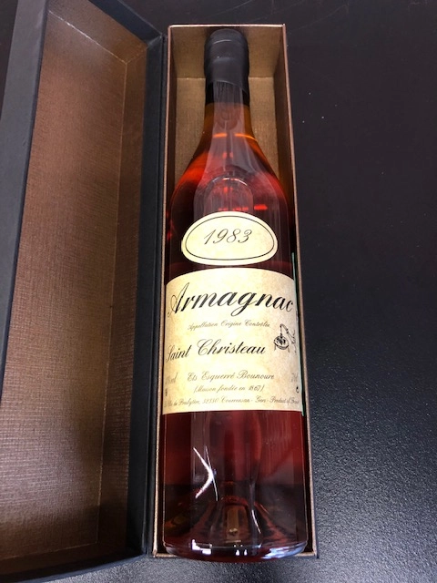 Арманьяк Saint Christeau Vintage 40% 1984 700 мл в п/у
