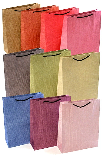 Сумка крафт рельефная 42/001 однотонная