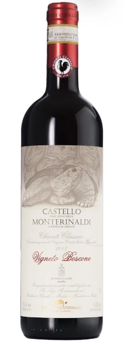 Вино CASTELLO MONTERINALDI CHIANTI CLASSICO VIGNETO BOSCONE 2019 750 мл 13,5%