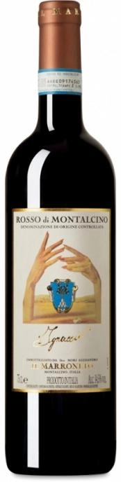 Вино Il Marroneto Ignaccio  Rosso di Montalcino DOC  2018  750 мл 14,5%