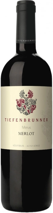 Вино Tiefenbrunner Merus Merlot Alto Adige DOC  Тифенбрюннер Мерус Мерло Альто Адидже  2017   750 мл