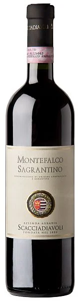Вино Scacciadiavoli Montefalco Sagrantino DOCG 2018  750 мл