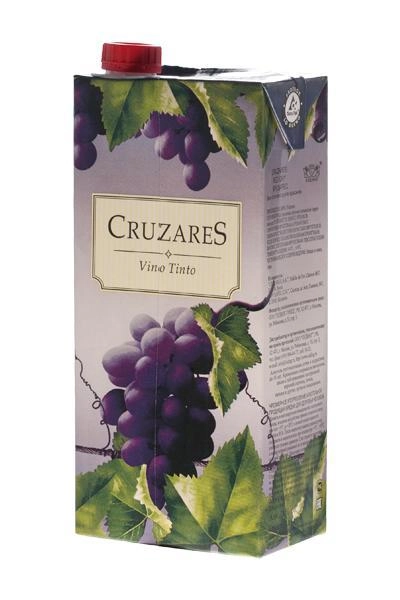 Вино красное сухое Cruzares VDM Крузарес VDM 1000 мл