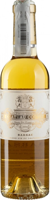 Вино Chateau Coutet Cru Sauternes-Barsac AOC 2016 375 мл