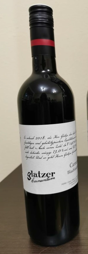 Вино Blaufrankisch Glatzer Carnuntum 2019 750 мл 13%