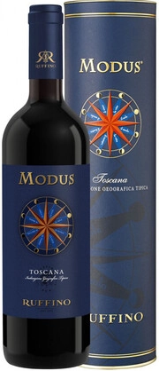 Вино Ruffino Modus Toscana IGT Руффино Модус Тоскана IGT в тубе 2018 750 мл