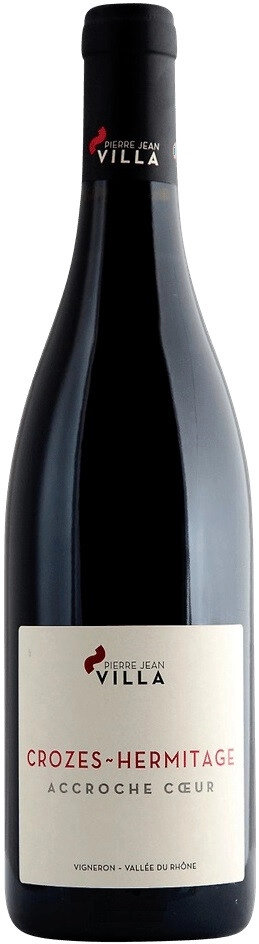 Вино Pierre-Jean Villa Crozes-Hermitage Accroche Coeur Пьер-Жан Вилла Кроз-Эрмитаж Акрош Кер  2020 750 мл 14%