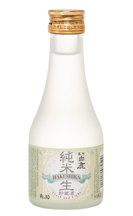 Саке Hakushika Fresh&Light Junmai Namachozо Хакусика Фреш энд Лайт Дзюнмай Намачодзо 180 мл