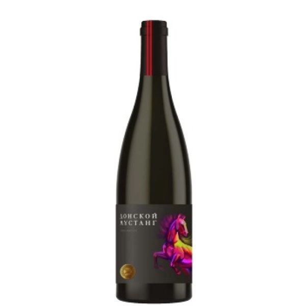 Вино Цимлянское Донской Мустанг красное сухое  750 мл