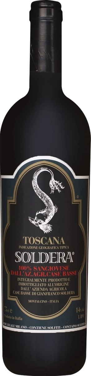Вино Case Basse Soldera Toscana IGT  2016 750 мл 13,5%