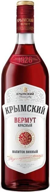 Винный напиток Вермут Крымский Красный 500 мл