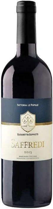 Вино Fattoria Le Pupille, "Saffredi", Toscana Maremma IGT, 2013  0.75мл