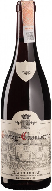 Вино Claude Dugat  Gevrey-Chambertin   2020 750 мл  13%