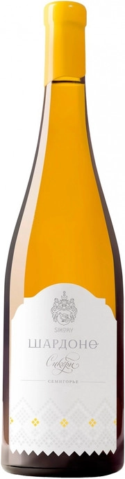 Вино Сикоры Шардоне Семигорье 2021 750 мл