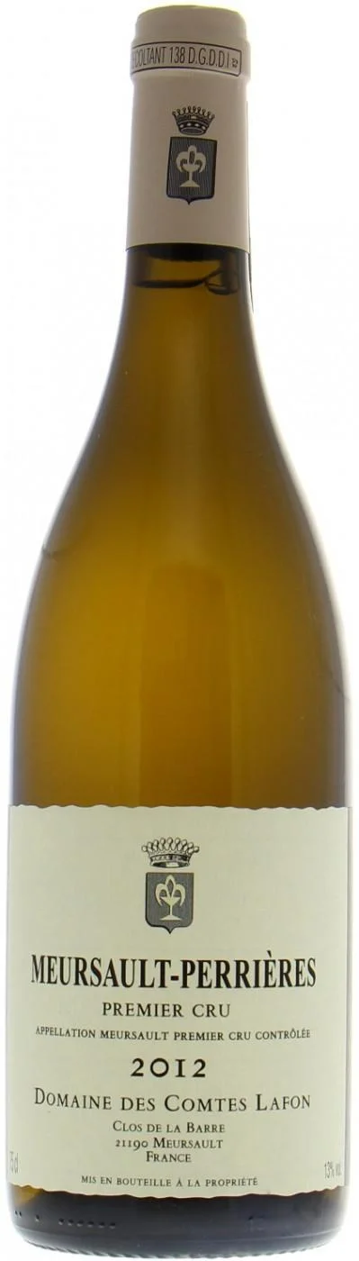 Вино Domaine des Comtes Lafon Meursault-Perrieres 1-er Cru AOC Домен де Конт Лафон Мерсо-Перьер Премье Крю 2003 750 мл