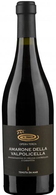 Вино Tenuta da Mar  Opera Terza Amarone della Valpolicella Тенута да Мар  Опера Терца Амароне делла Вальполичелла 2016 750 мл